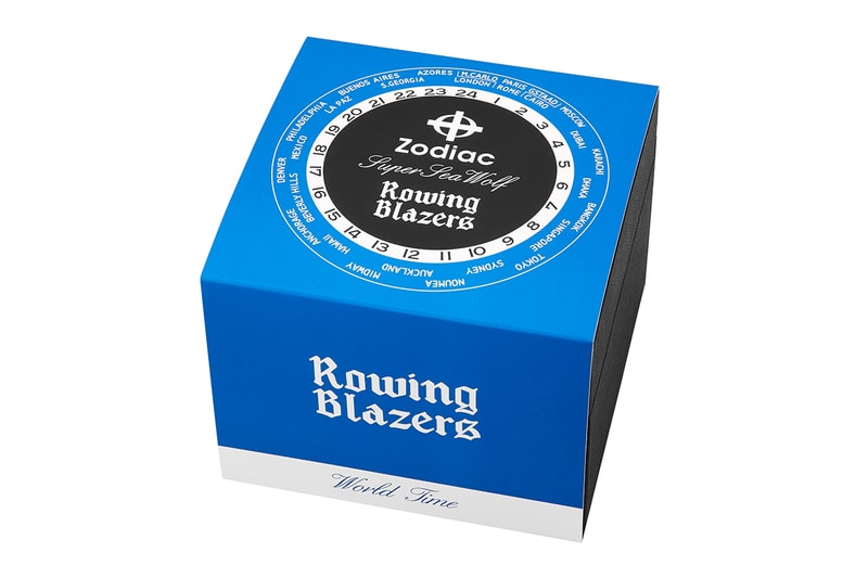 Zodiac x Rowing Blazers Super Sea Wolf World Trade GMT Release Info 'Trading Places' Adam Scott