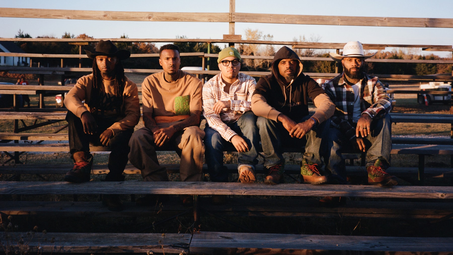 Timberland Black Pioneer Collection with Oklahoma Cowboys 