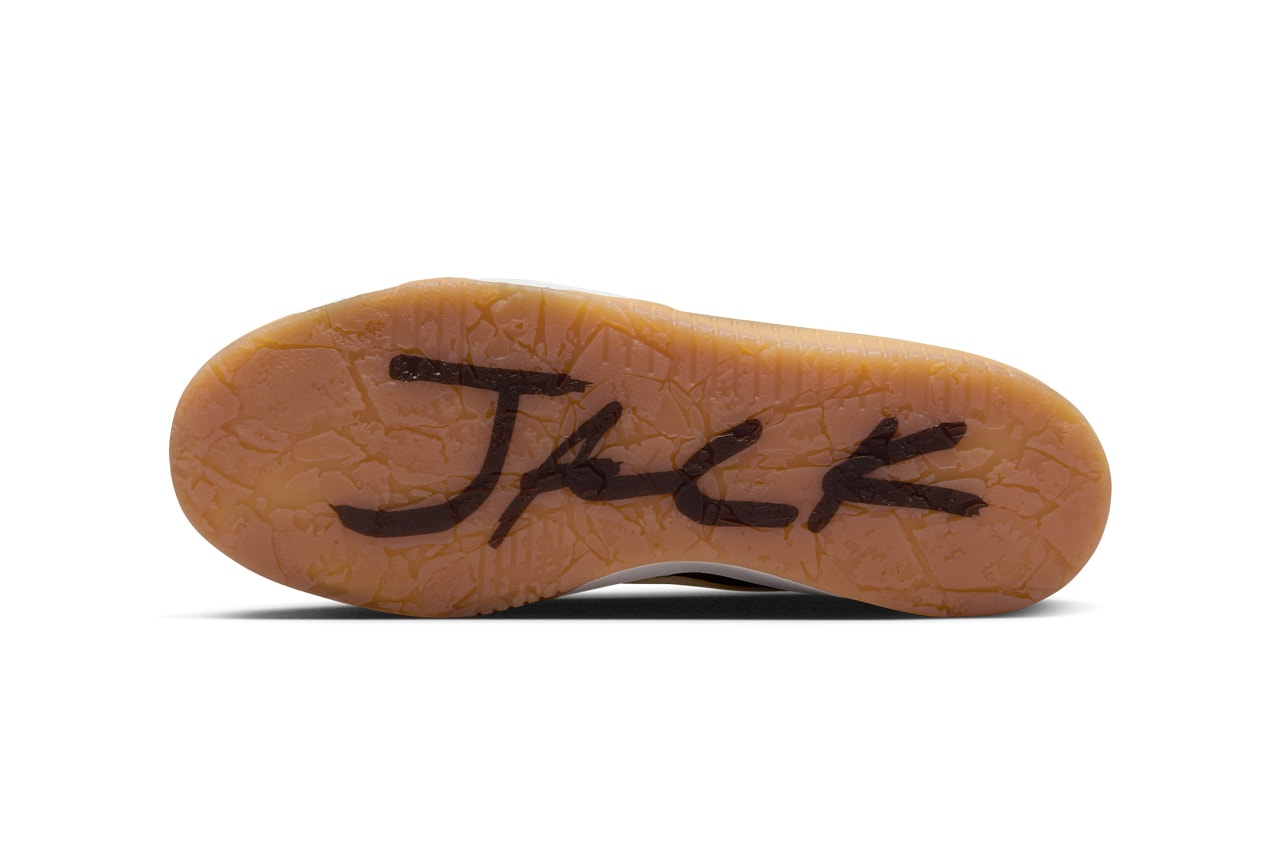 travis scott air michael jordan brand jumpman jack trainer signature sneaker sail brown tan official release date info photos price store list buying guid
