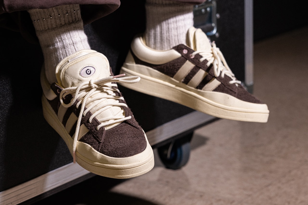 Bad Bunny’s adidas Campus Surfaces in “Deep Brown” Footwear