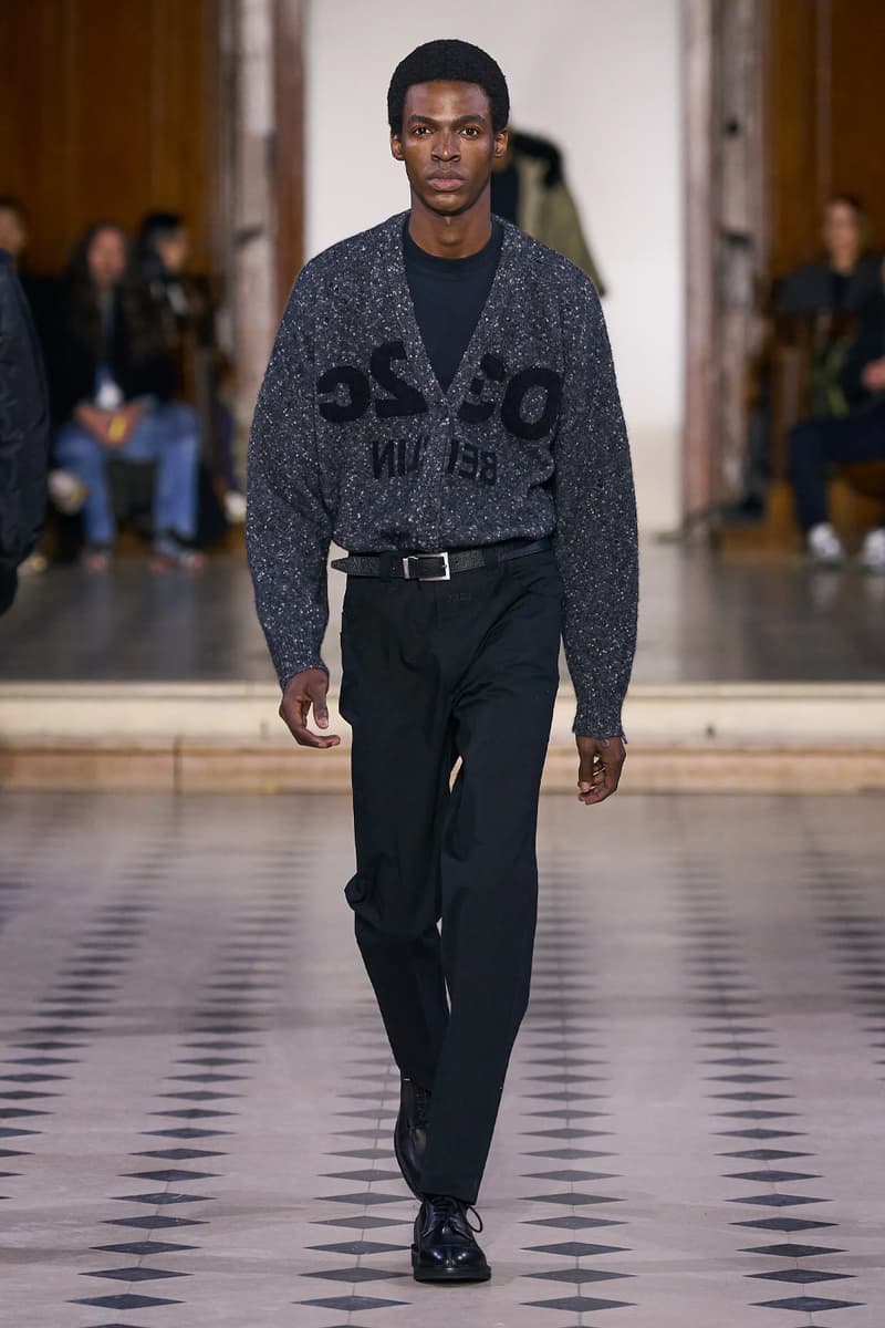 032c Fall Winter 2024 Paris Fashion Week menswear womenswear runway show joerg maria koch