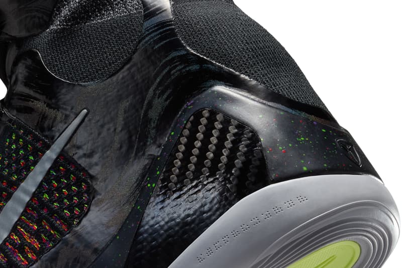 Nike Kobe 9 Elite Protro "Masterpiece" Slated To Make a Comeback Next Year FZ7335-001 Black/Metallic Silver-Bright Crimson-Volt spring 2025