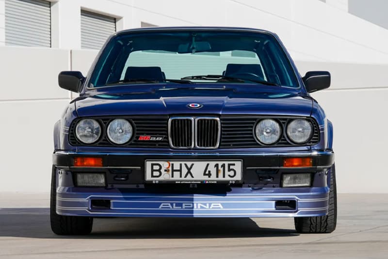 BMW ALPINA B6 3.5 E30 1988 BLEU BMW ALPINA B6 3.5 E30 1988 BLEU