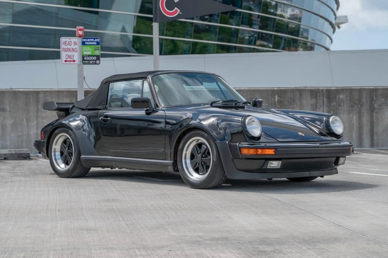 Classic 1989 Porsche 911 Turbo Cabriolet Surfaces for Auction