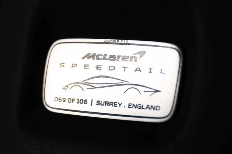 2020 McLaren Speedtail RM Sothebys Auction Info