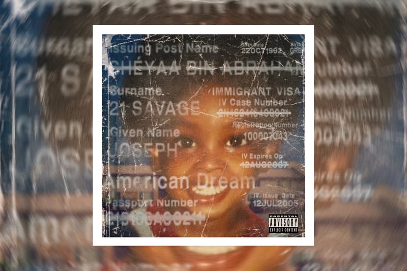 21 Savage American Dream Album Stream