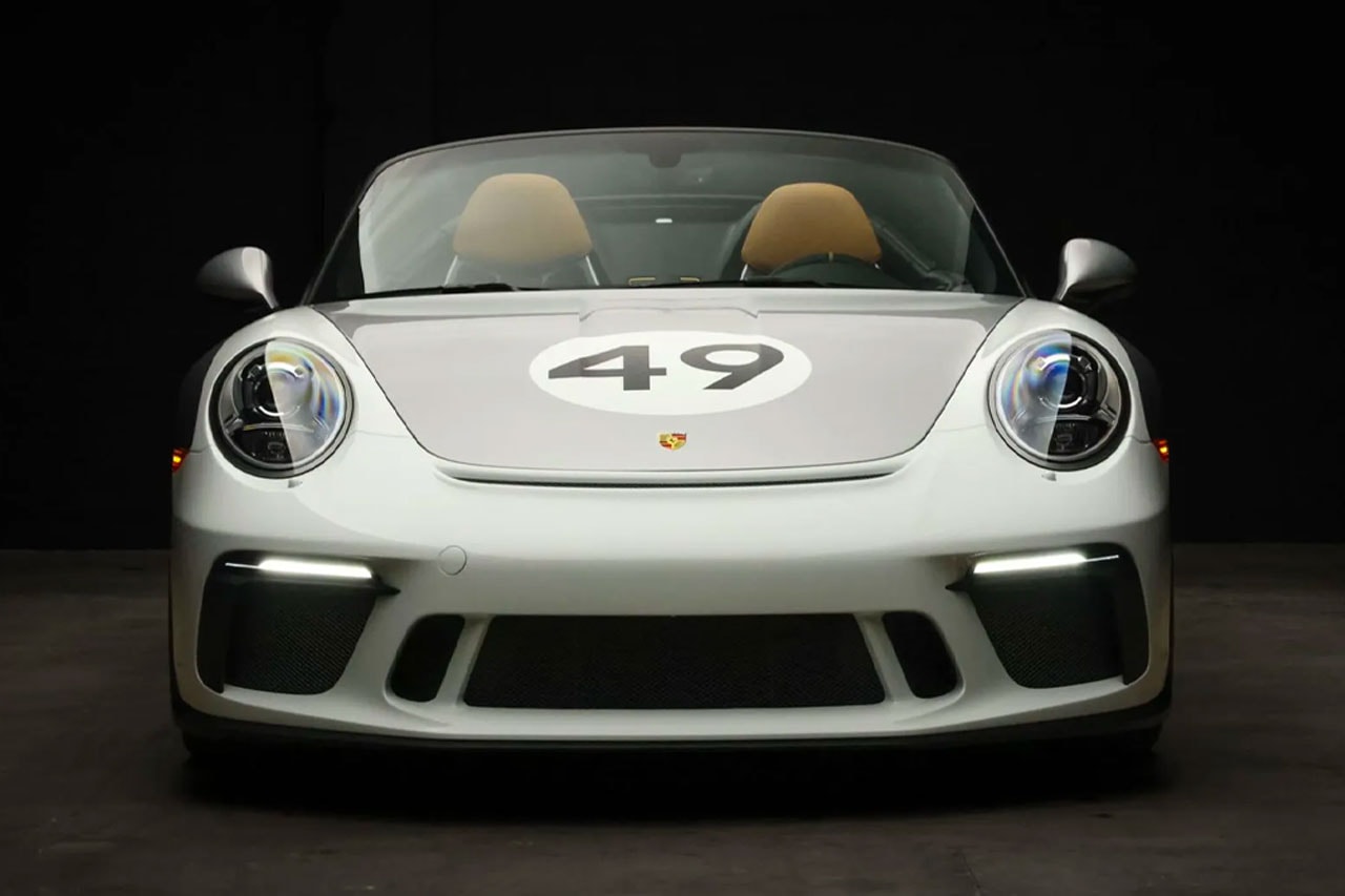 71 Mile 2019 Porsche 911 Speedster Bring A Trailer Auction Info