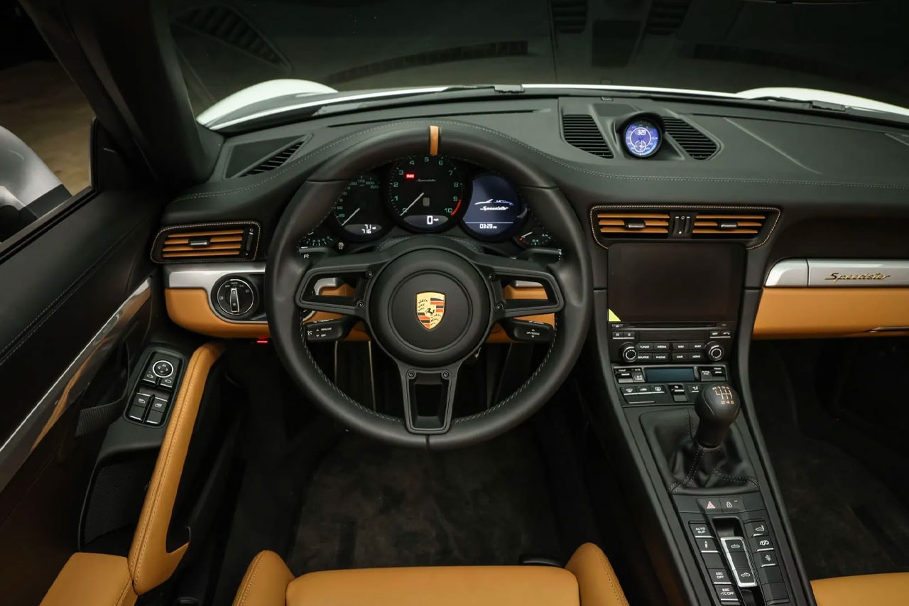 71 Mile 2019 Porsche 911 Speedster Bring A Trailer Auction Info