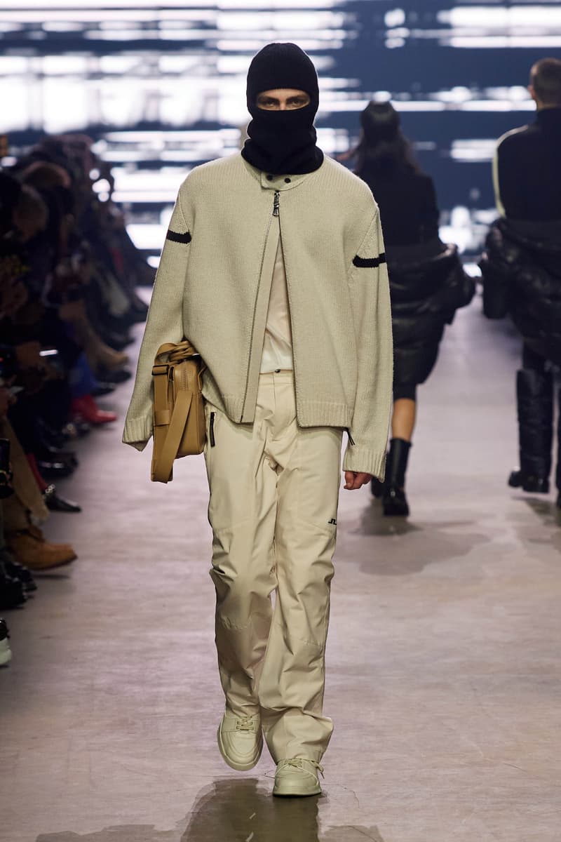 J.Lindeberg Fall Winter 2024 at Copenhagen Fashion Week menswear womenswear apres ski runway show Neil Lewty