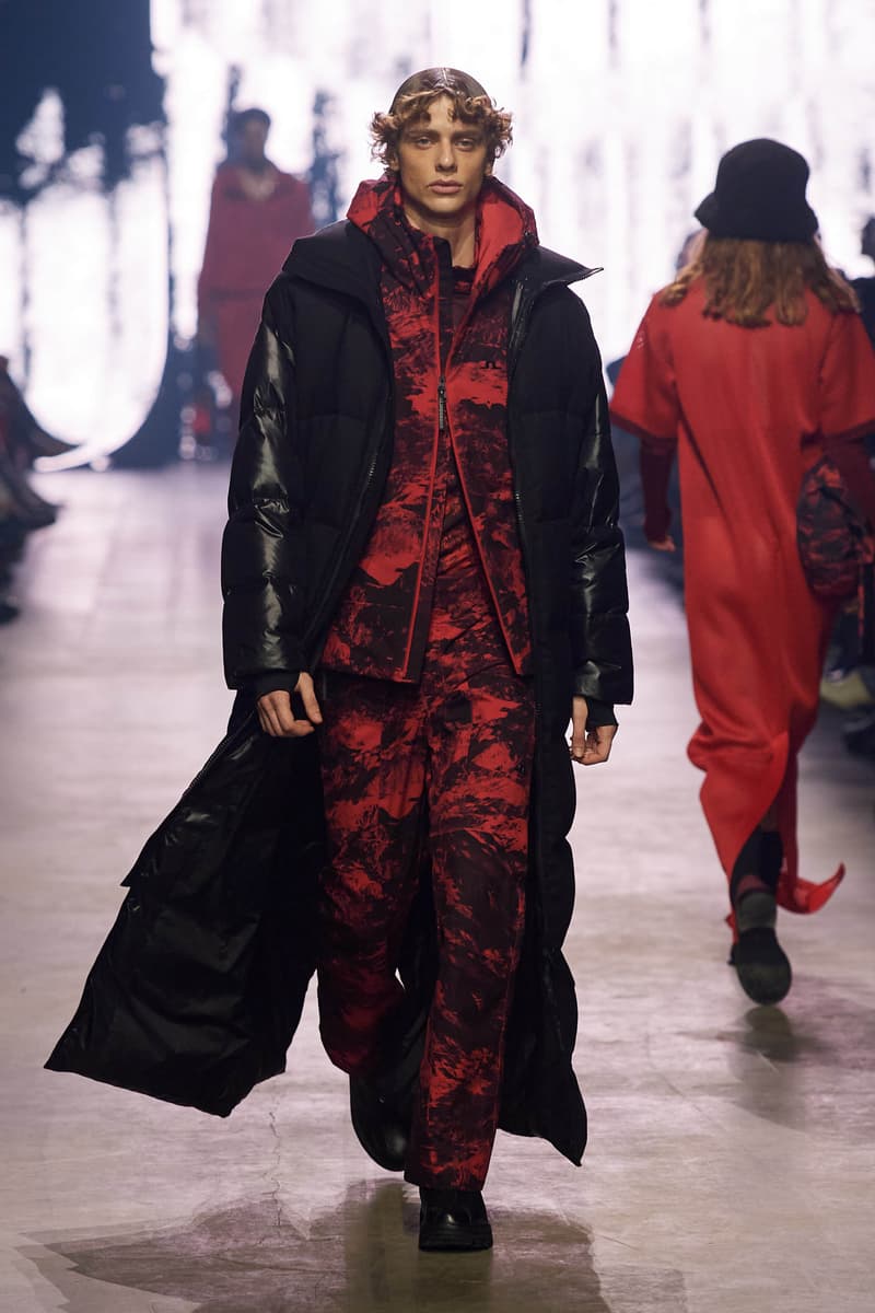 J.Lindeberg Fall Winter 2024 at Copenhagen Fashion Week menswear womenswear apres ski runway show Neil Lewty