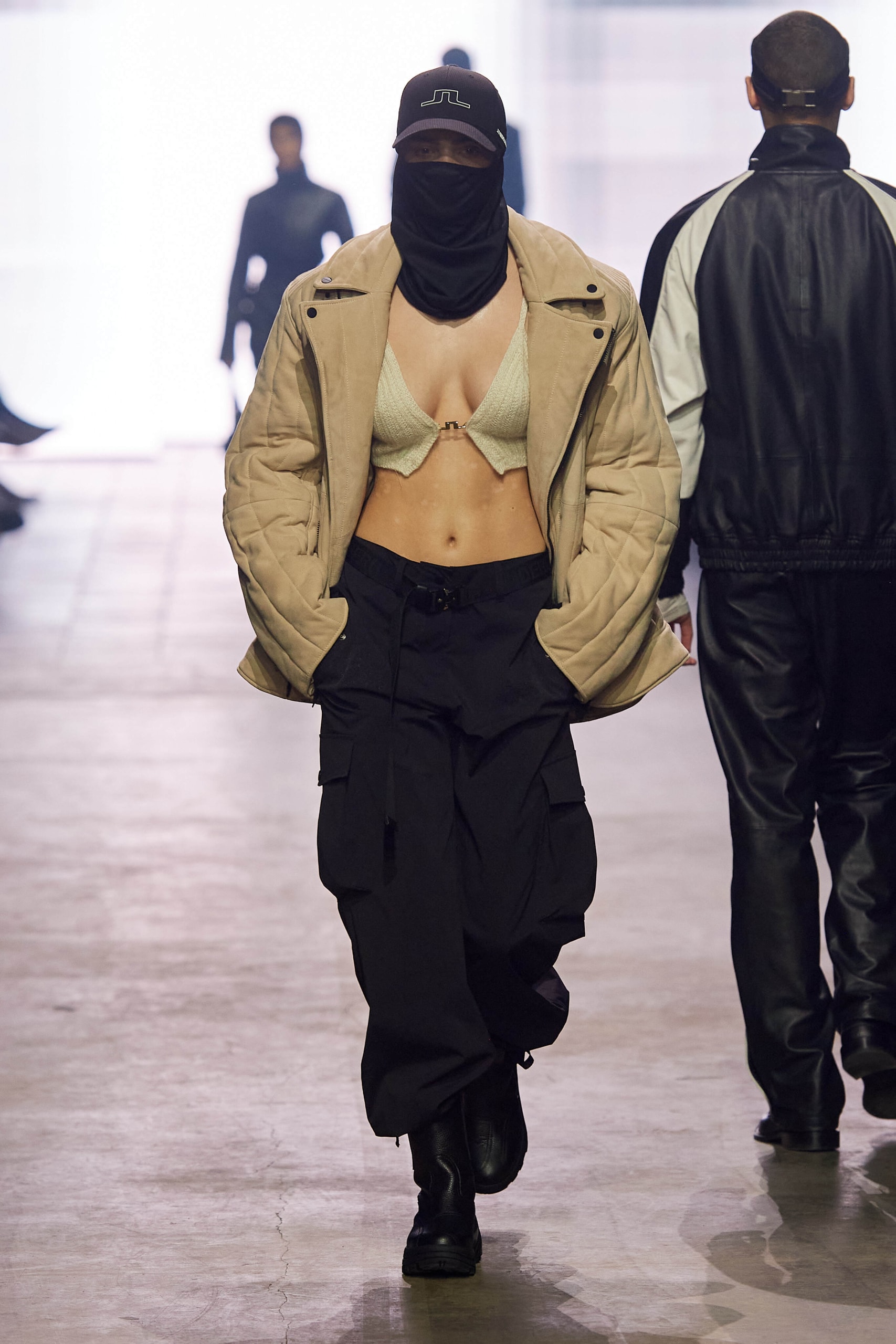 J.Lindeberg Fall Winter 2024 at Copenhagen Fashion Week menswear womenswear apres ski runway show Neil Lewty
