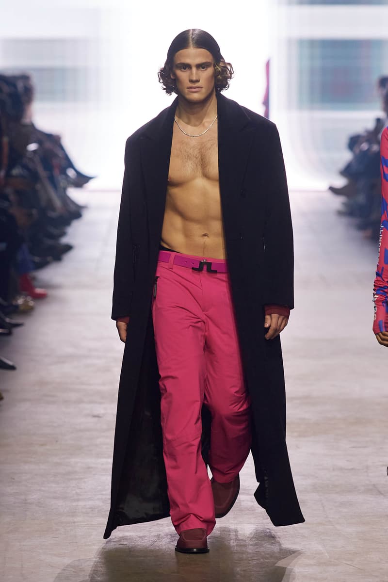 J.Lindeberg Fall Winter 2024 at Copenhagen Fashion Week menswear womenswear apres ski runway show Neil Lewty