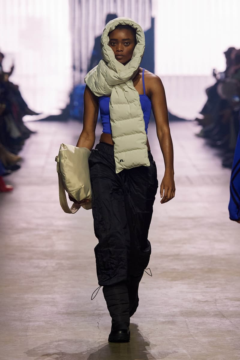 J.Lindeberg Fall Winter 2024 at Copenhagen Fashion Week menswear womenswear apres ski runway show Neil Lewty