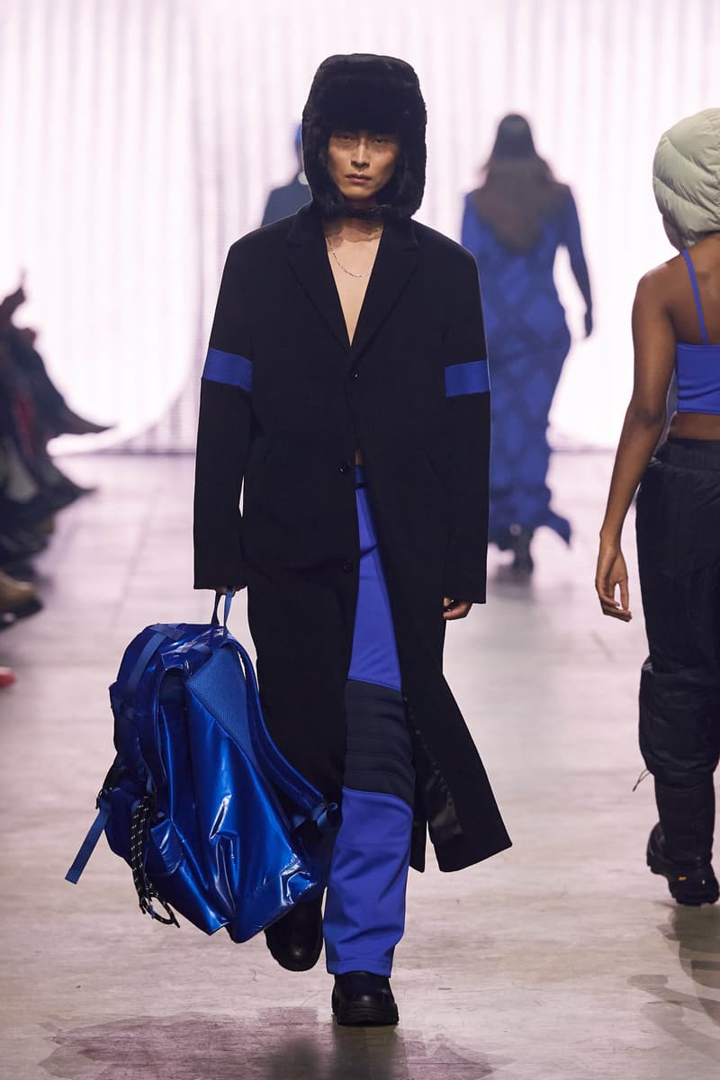 J.Lindeberg Fall Winter 2024 at Copenhagen Fashion Week menswear womenswear apres ski runway show Neil Lewty