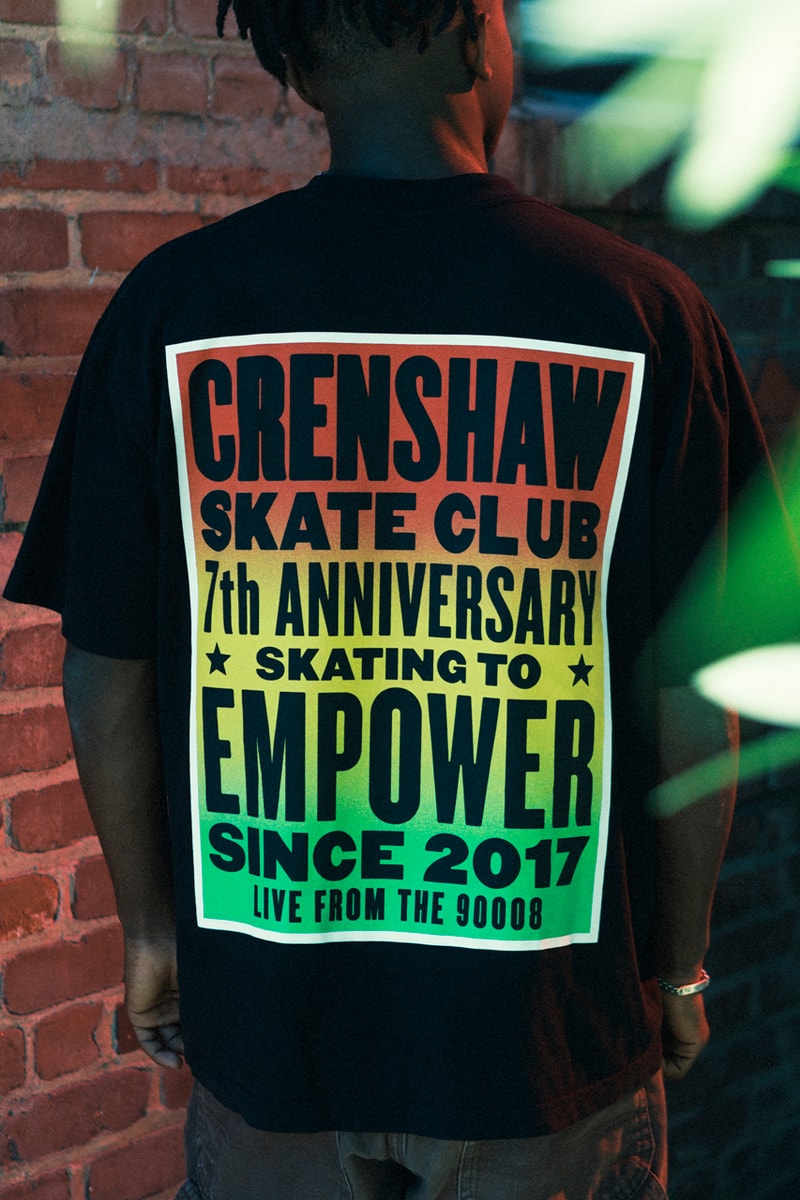 Crenshaw Skate Club Returns With 7th Anniversary Capsule Fashion