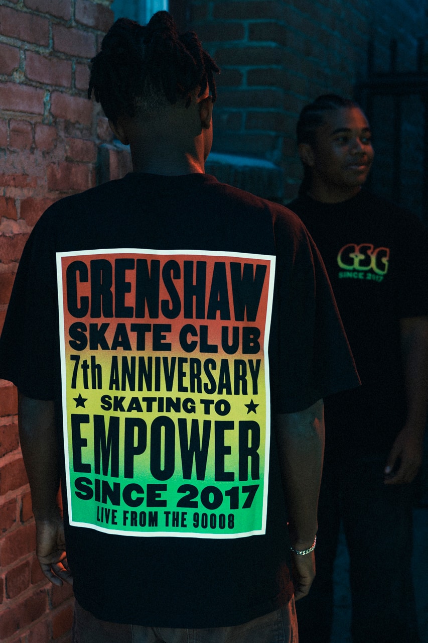 Crenshaw Skate Club Returns With 7th Anniversary Capsule Fashion
