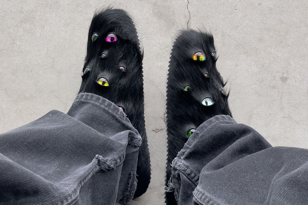 Watch Your Step With ESENES WORLDWIDE’s Eyeball Mules Footwear
