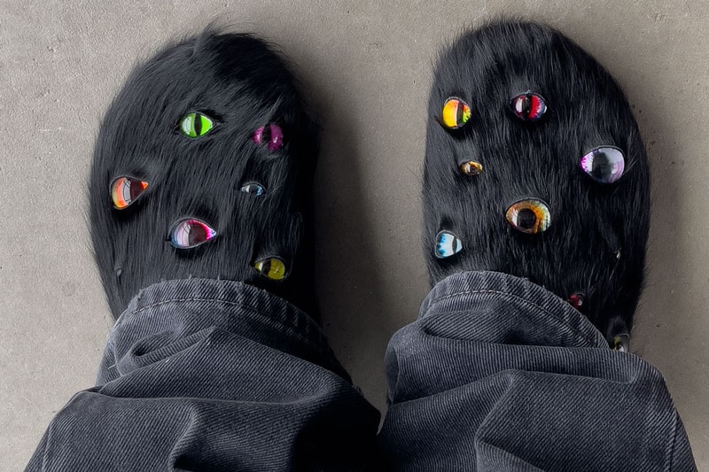 Watch Your Step With ESENES WORLDWIDE’s Eyeball Mules Footwear
