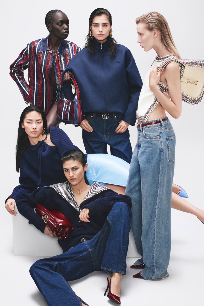 Gucci New Ancora Campaign Looks at Sabato De Sarno’s Debut Fashion