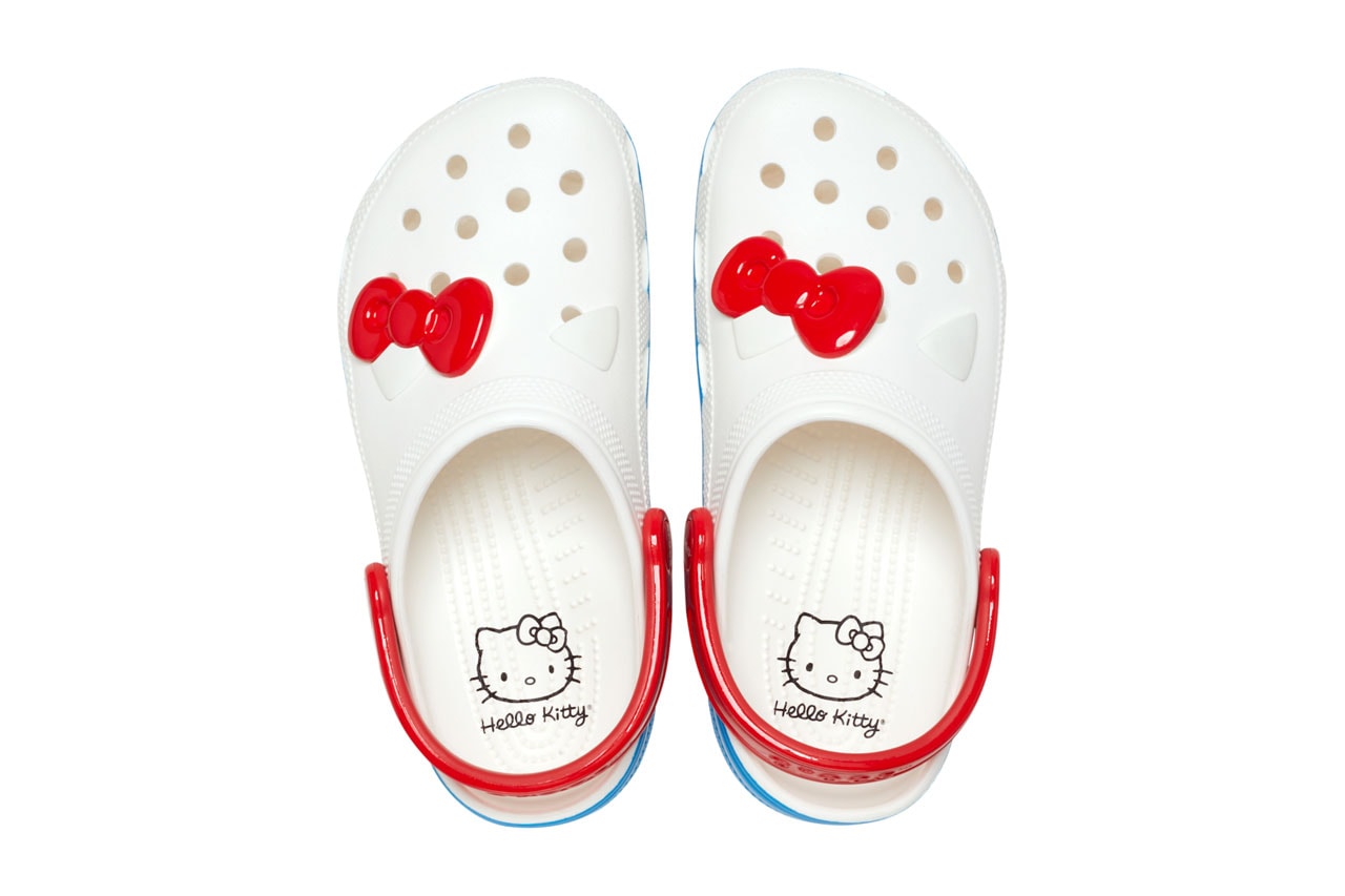 Hello Kitty становится милее в обуви Crocs