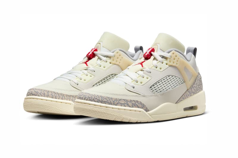 The Jordan Spizike Low Surfaces in “Sail/Coconut Milk” Footwear