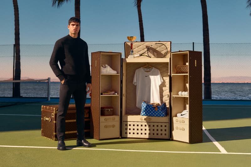 Louis Vuitton Unites With Carlos Alcaraz for New Malle Vestiaire