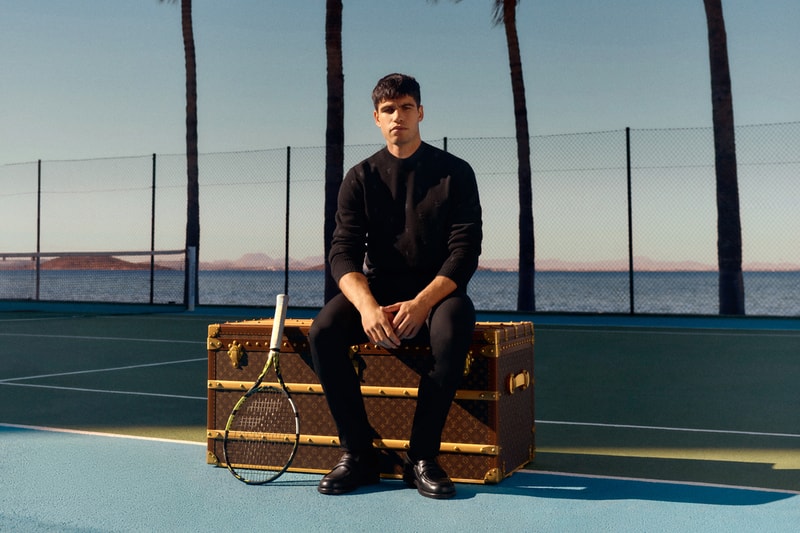 Louis Vuitton Unites With Carlos Alcaraz for New Malle Vestiaire