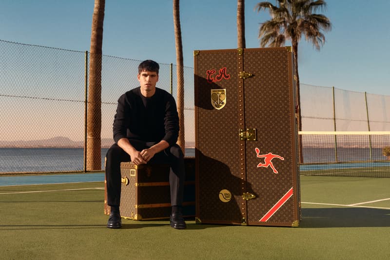 Louis Vuitton Unites With Carlos Alcaraz for New Malle Vestiaire