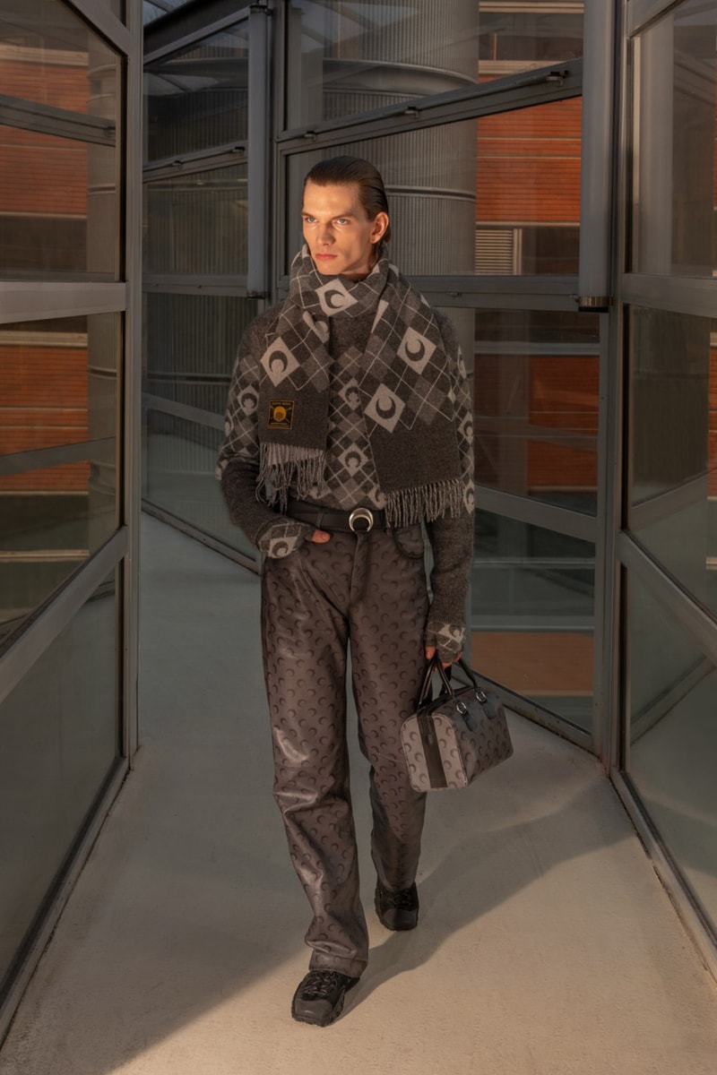 The Marine Serre Man Makes His Debut for FW24 Fashion