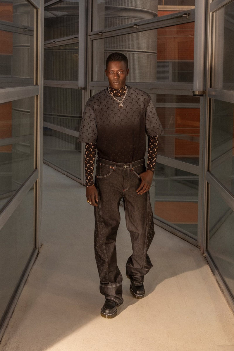 The Marine Serre Man Makes His Debut for FW24 Fashion