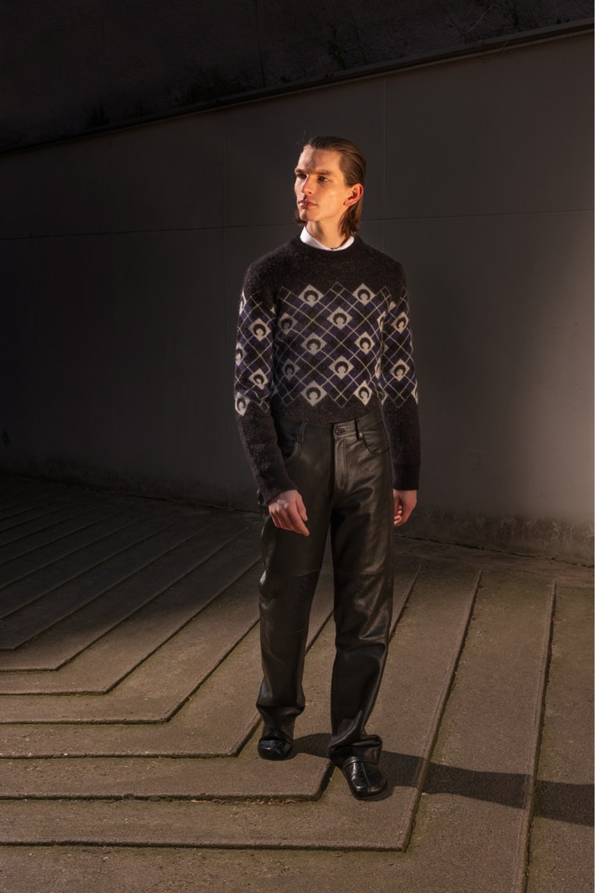 The Marine Serre Man Makes His Debut for FW24 Fashion