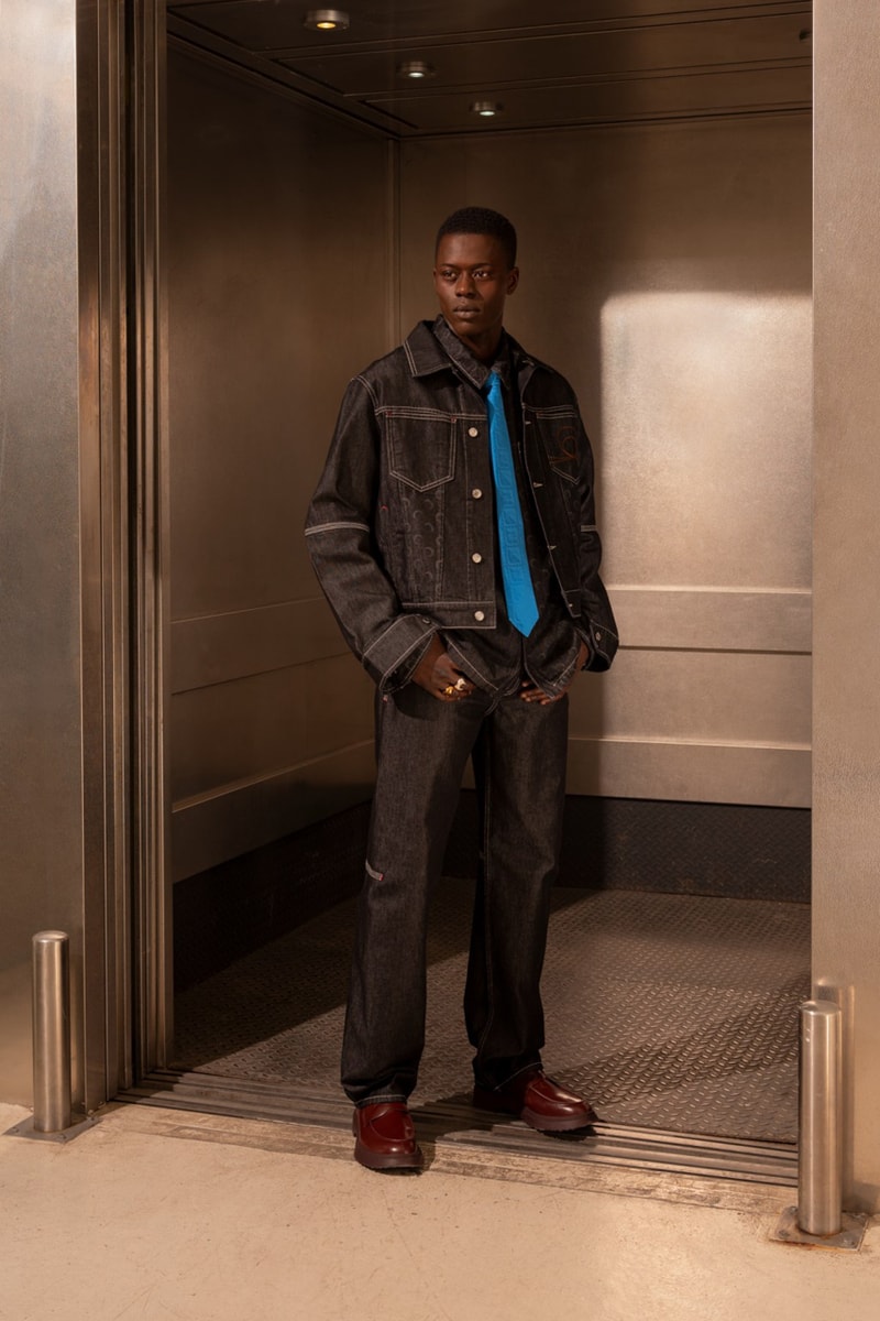 The Marine Serre Man Makes His Debut for FW24 Fashion