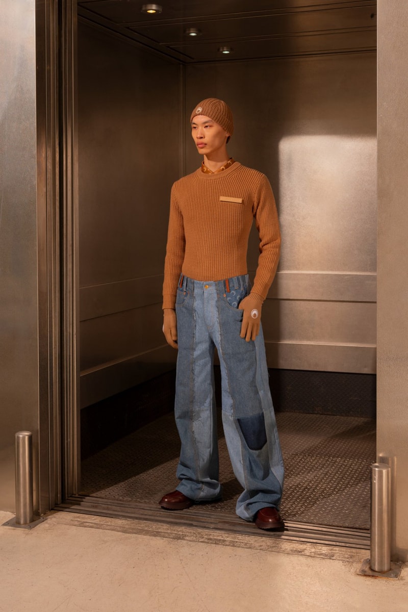 The Marine Serre Man Makes His Debut for FW24 Fashion