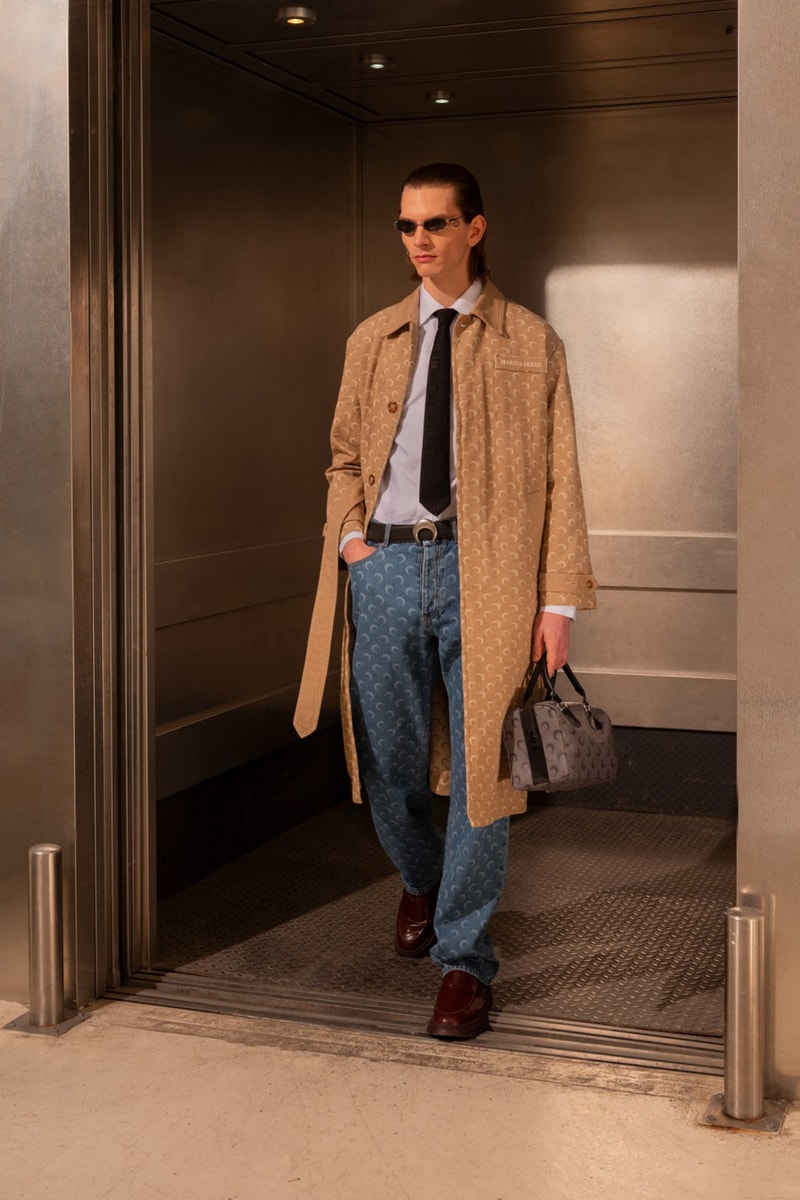 The Marine Serre Man Makes His Debut for FW24 Fashion