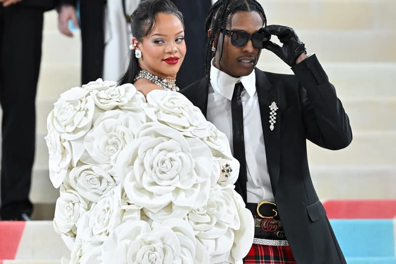 A$AP Rocky Stars in Rihanna's Fenty Skin Lux Balm Campaign couple goals riot rowdy pipe'n son fenty beauty dry lips barbados cherry powered lib balm pharrell williams