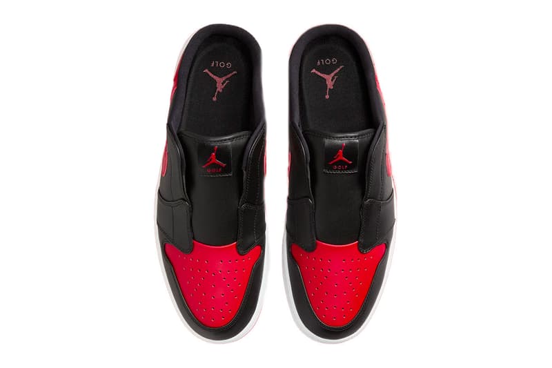 Air Jordan 1 Golf Bred Mule Release Info