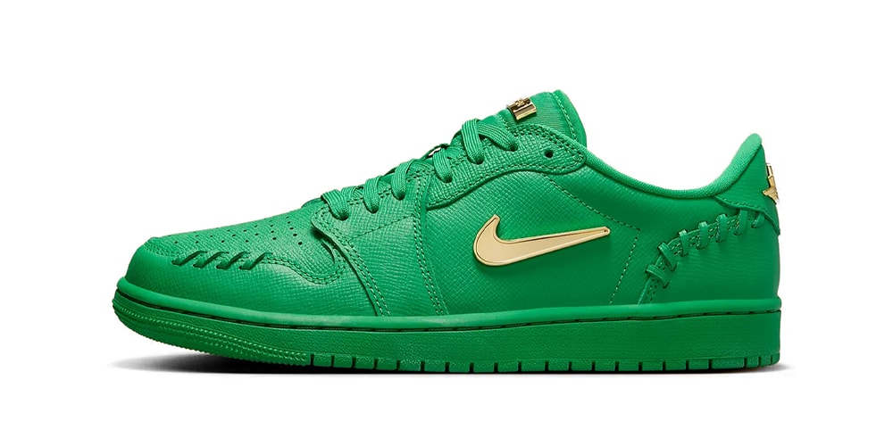 Air Jordan 1 Low MM Surfaces in a Bottega Green-Inspired Hue