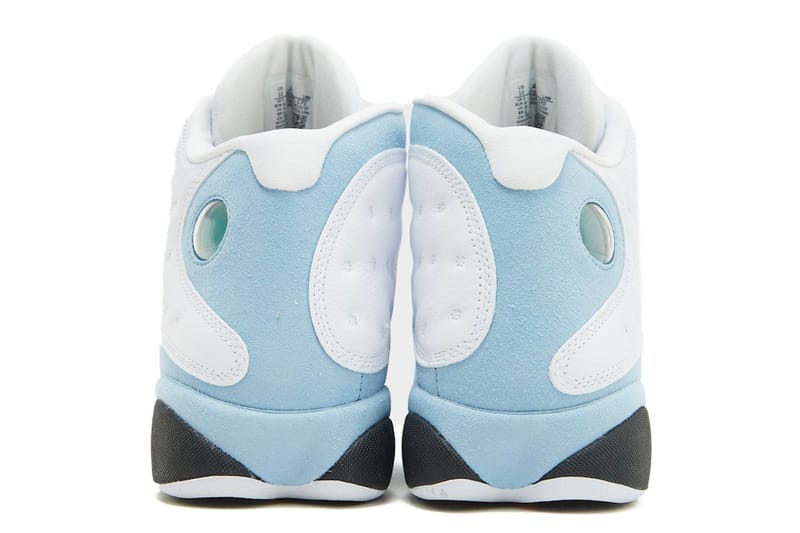 blue gray white jordan 13