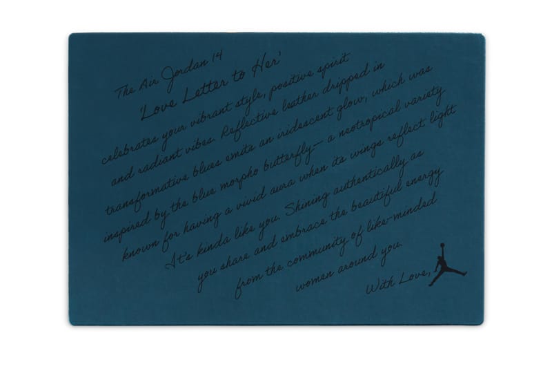air jordan love letter