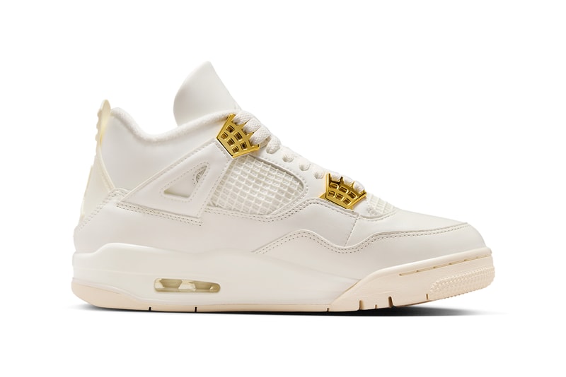 Air Jordan 4 Sail Metallic Gold AQ9129-170 Release Date info store list buying guide photos price