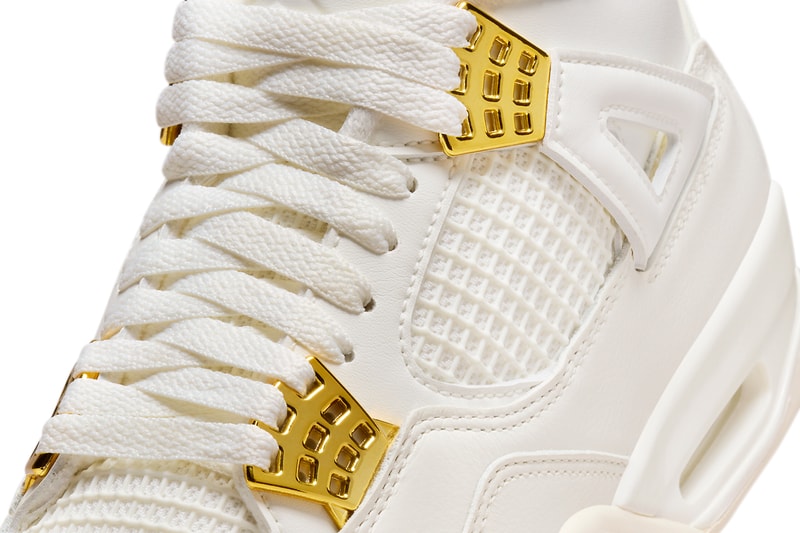 Air Jordan 4 Sail Metallic Gold AQ9129-170 Release Date info store list buying guide photos price