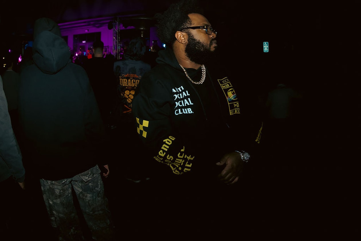 Anti Social Social Club x 1500 or Nothin' Honor Nipsey Hussle in New Capsule release link price hat hoodie graphic rance dopson leonard lamar edwards marz mars brody brown long live nipsey llnh los angeles california 1500 sound academy 