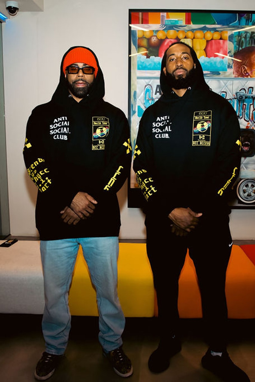 Anti Social Social Club x 1500 or Nothin' Honor Nipsey Hussle in New Capsule release link price hat hoodie graphic rance dopson leonard lamar edwards marz mars brody brown long live nipsey llnh los angeles california 1500 sound academy 