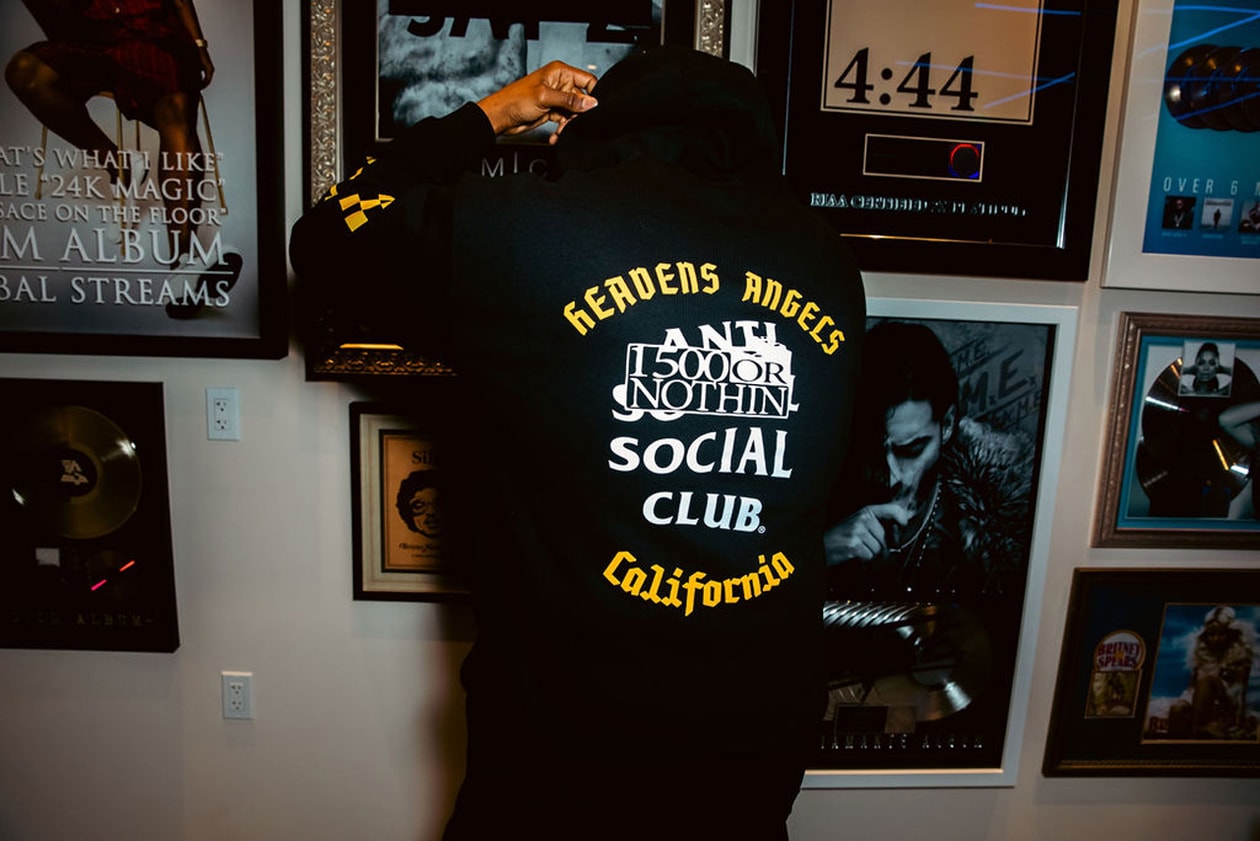 Anti Social Social Club x 1500 or Nothin' Honor Nipsey Hussle in New Capsule release link price hat hoodie graphic rance dopson leonard lamar edwards marz mars brody brown long live nipsey llnh los angeles california 1500 sound academy 