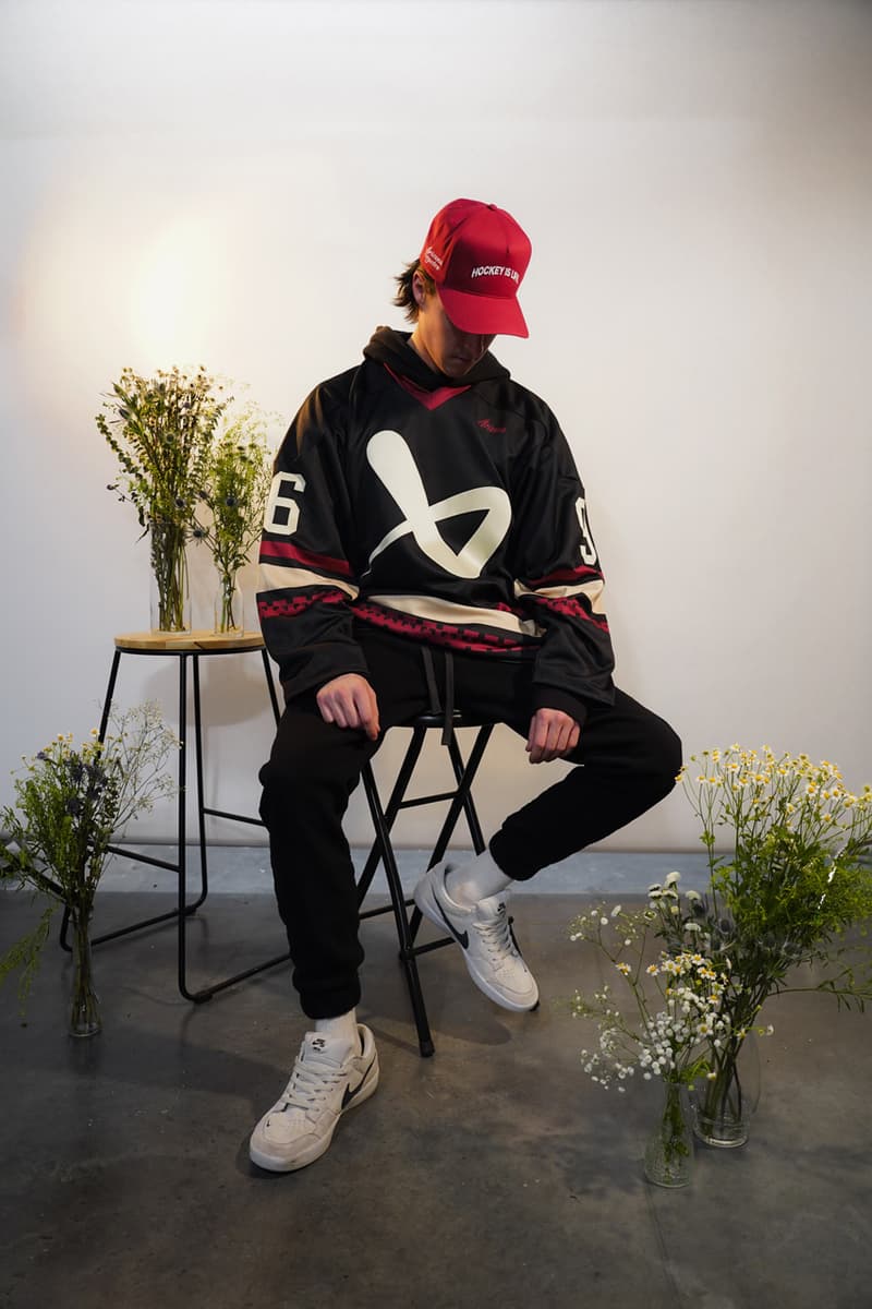 Arizona Coyotes X Bauer Hockey Is NAHMIAS Coded	doni creative director nhl hockey team capsule release price shop hat hoodie crewneck price link online ice skate streetwear nahmia