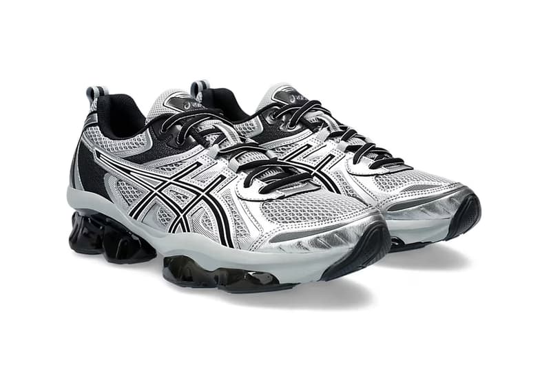 ASICS Dips GEL-QUANTUM KINETIC In Three New Colorways mid gray grey graphite price february release date link light dark indigo kiko kostadinov collab drop