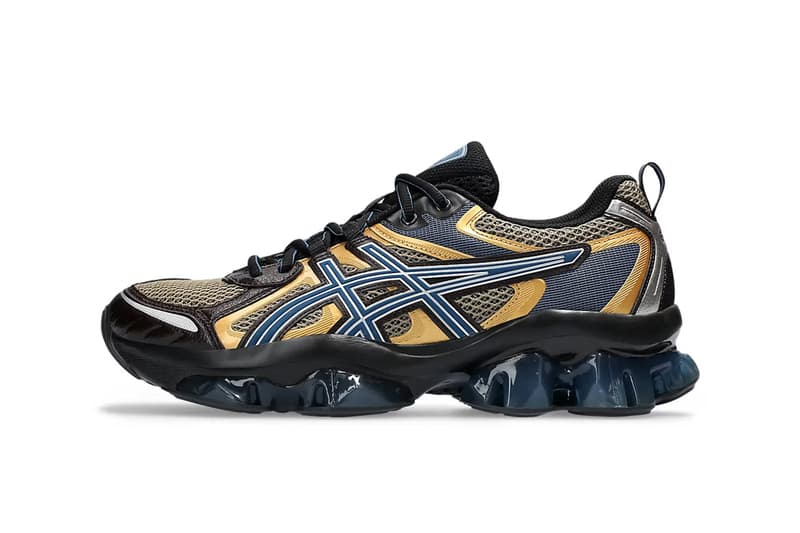 ASICS Dips GEL-QUANTUM KINETIC In Three New Colorways mid gray grey graphite price february release date link light dark indigo kiko kostadinov collab drop