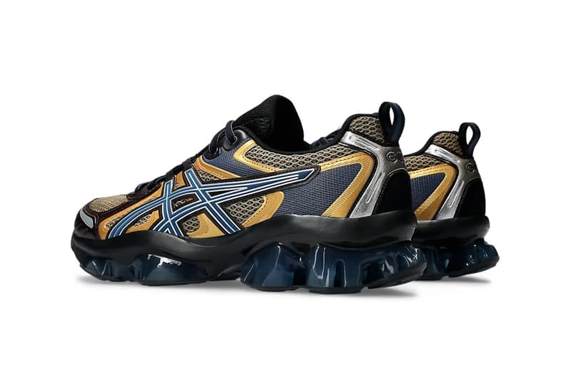 ASICS Dips GEL-QUANTUM KINETIC In Three New Colorways mid gray grey graphite price february release date link light dark indigo kiko kostadinov collab drop