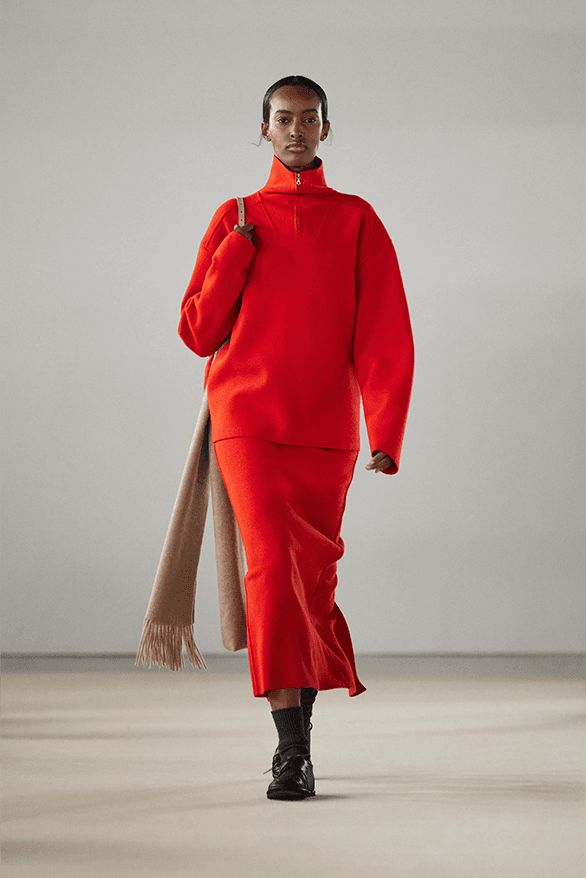 Auralee Fall Winter 2024 Paris Fashion Week menswear runway show
