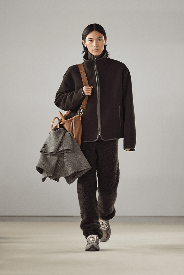 Auralee Fall Winter 2024 Paris Fashion Week menswear runway show